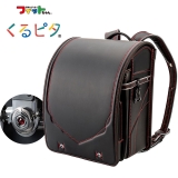 ブラック×レッドステッチ