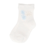 ホワイト×花柄