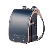 ネイビー／ピンクベージュ