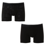 バンダナ柄×ブラック