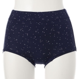 星とハート柄ネイビー