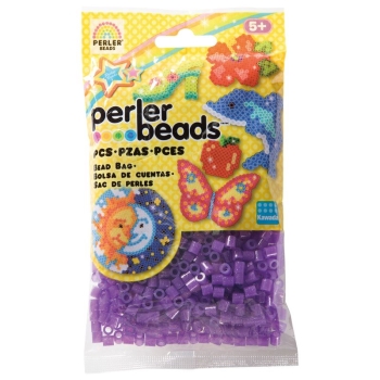 カワダ　パーラービーズ単色　ラメむらさき　５０４６