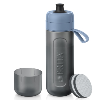 ブリタ　ボトル型浄水器アクティブ　ダークブルー