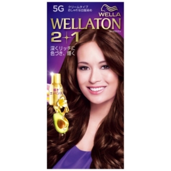 ウエラトーン２＋１　クリームタイプ　５Ｇ　ウォームブラウン