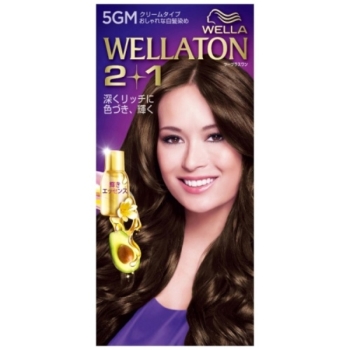 ウエラトーン２＋１　クリームタイプ　５ＧＭ　マットブラウン