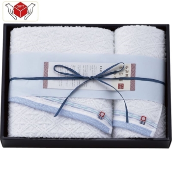 今治綿紗織　バス・フェイスタオルセット