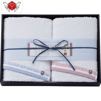 今治綿紗織　バスタオル２枚セット