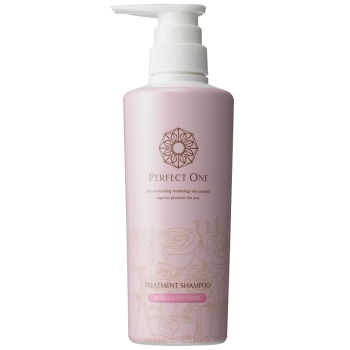 パーフェクトワン　トリートメントシャンプー　ローズ＆ラベンダー