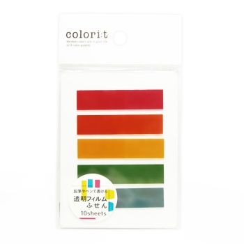 透明フィルムふせん　４４×１０ｍｍ