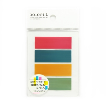 透明フィルムふせん　４４×１５ｍｍ