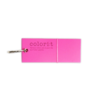 カラリート　単語カード　大　ピンク