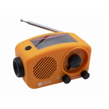 クマザキエイム　テマワシ・ソーラーチクデンラジオ「チャージオ・ミニ」　ＳＬ－０８８