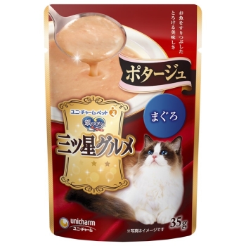 ユニ・チャーム　銀のスプーン三ツ星グルメパウチポタージュまぐろ３５ｇ