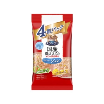 銀のさら　パウチジュレ成犬　バラエティ緑黄色野菜入り緑黄色野菜・チーズ入り８０ｇ×４
