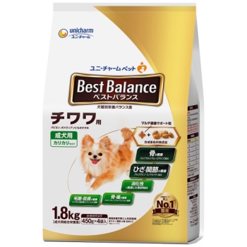 ベストバランス　成犬用　チワワ用　１．８ｋｇ　カリカリ仕立て