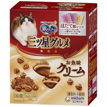 銀のスプーン三ツ星グルメ　お魚味クリームほたて味レシピ３種のアソート１８０ｇ