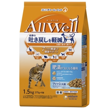 ＡｌｌＷｅｌｌ肥満フィッシュ味挽き小魚とささみフリーズドライパウダー１．５ｋｇ