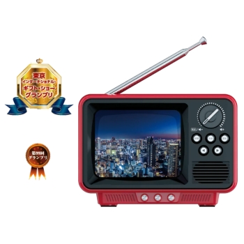 WINTECH ２．８インチポータブルワンセグテレビ　TVR-RT1 RD レッド