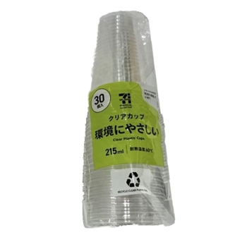 セブンプレミアムライフスタイル　クリアカップ　２１５ｍｌ　３０個