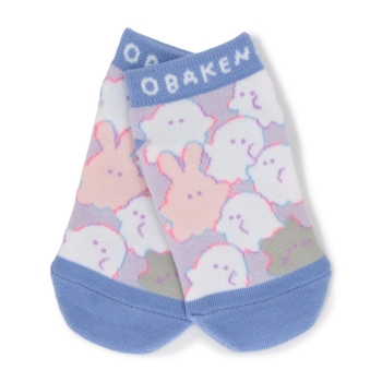 トドラー女児　オバケーヌ　スニーカー丈ソックス　ニャンコーヌ