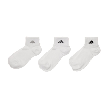 アディダス　婦人　消臭　ワンポイントショート丈ソックス　３足組