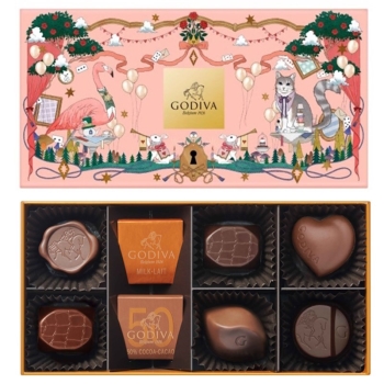 ゴディバ　チョコレートアソート　８粒入