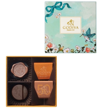 ゴディバ　エールアソート　４粒入