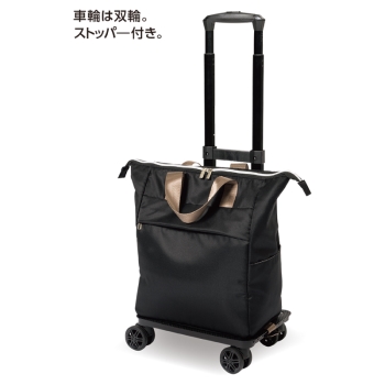 ココロ４輪ショッピングカートＢＬＡＣＫ