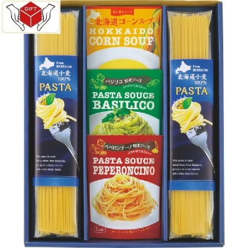 大地の恵み　北海道便パスタ＆スープセット　ＰＴＳ－２０