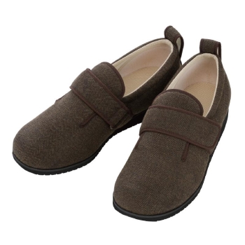 紳士ケアシューズあゆみダブルマジック２ヘリンボン７Ｅ（施設用）