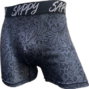 ＳＡＰＰＹ　ダークペイズリー柄ボクサーパンツ