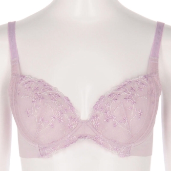 大人美　着やせ　ビューティーブラ　小花柄レース