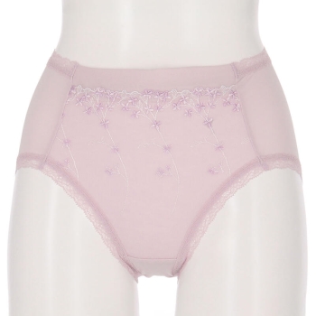 大人美　着やせ　ビューティーブラ　小花柄レースショーツ