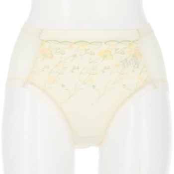 【Lサイズのみ】大人美　着やせ　ビューティーブラ　野花柄レースショーツ