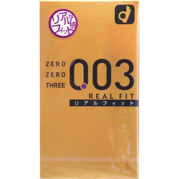ゼロゼロスリー　リアルフィット　１０個入