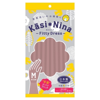 カシニーナフィッティドレスローズピンクＭ