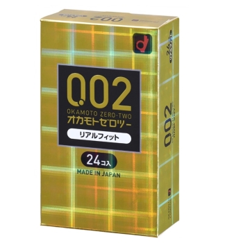 オカモトゼロツー　リアルフィット　２４個入り