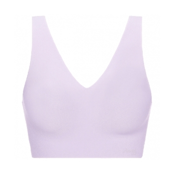 トリンプ　スロギー　ゼロフィール　綿混　ハーフトップ　ＶネックＧ０６８