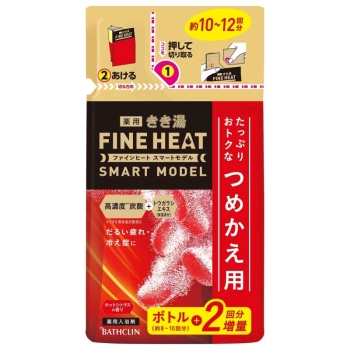 きき湯　ファインヒート　スマートモデル　つめかえ用　５００ｇ