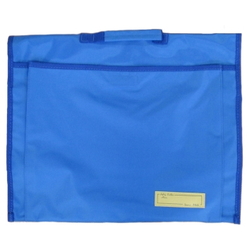 アルミ用ズキンカバー背もたれ式　３４×４２ｃｍ　ブルー