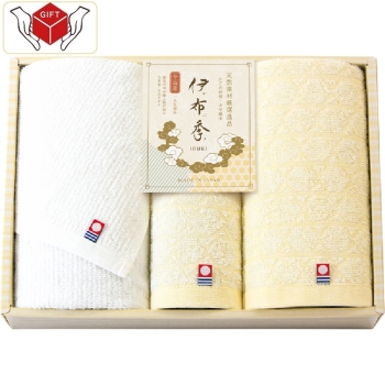 今治　伊布季〈ＩＢＵＫＩ〉フェイス・ハンドタオルセット　７８０２０