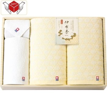 今治　伊布季〈ＩＢＵＫＩ〉バス・フェイス・ハンドタオルセット　７８０５０