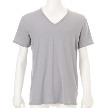 【Ｍ・Ｌのみ】ボディクーラー　サラッとドライ脇汗取り付き半袖Ｖシャツ／セブンプレミアムライフスタイル