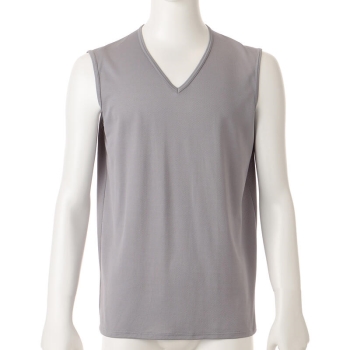 ボディクーラー　紳士　冷感クール　ノースリーブＶ首シャツ／セブンプレミアムライフスタイル