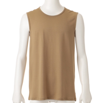 ボディクーラー　紳士　冷感クール　ノースリーブ丸首シャツ／セブンプレミアムライフスタイル