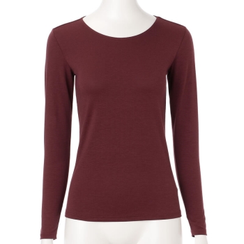 ボディヒーター　ムレにくく暖かい　婦人　長袖シャツ／セブンプレミアムライフスタイル