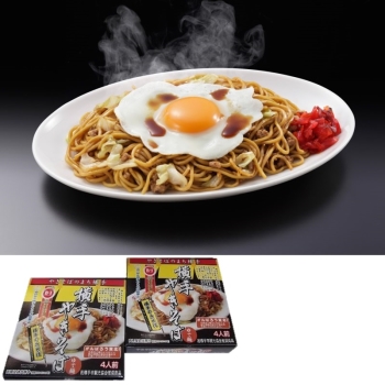 三浦商店　横手やきそば４食（ソース入り）×２