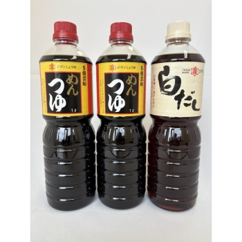 新潟醤油　ジマン　つゆ２種セット