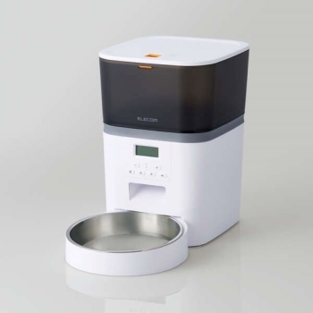 エレコム　ペット用自動給餌器　ホワイト　ＰＥＴ－ＡＦ０１ＷＨ