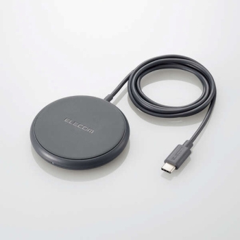 エレコム　ワイヤレス充電器ケーブル一体型